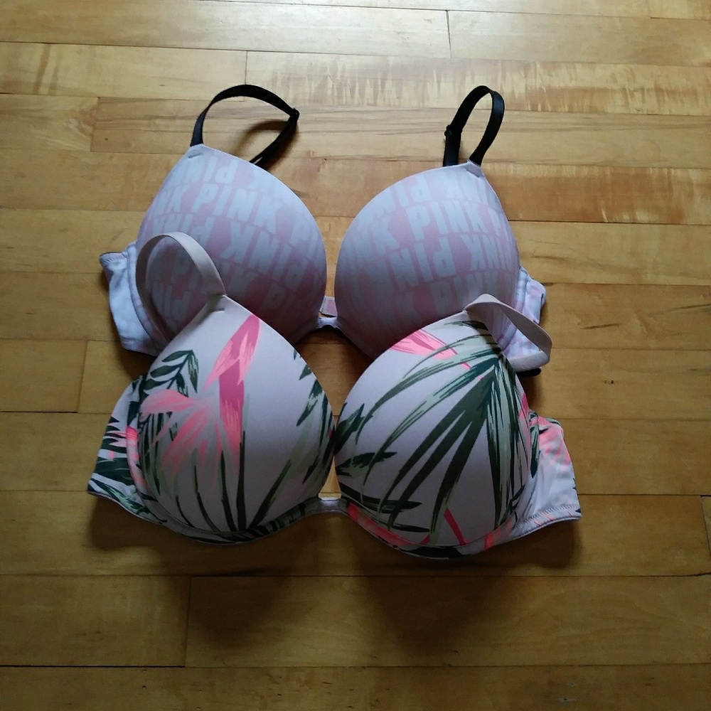 Pink Plunge Bra Bundle